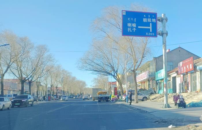 城子乡街景