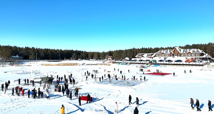 红花尔基樟子松国家森林公园冰雪节
