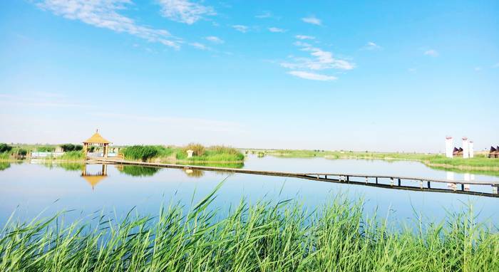 库布其七星湖沙漠生态旅游区 库布其七星湖沙漠生态旅游区