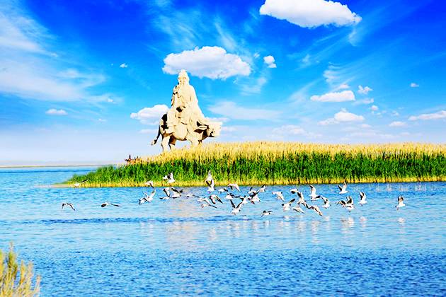 居延海景区 居延海景区