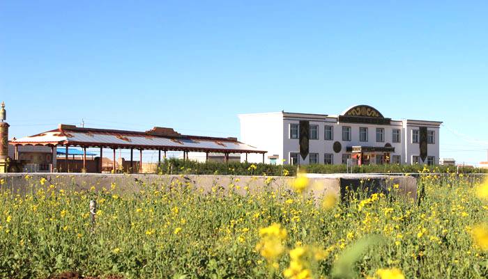 阿拉腾敖包镇街景