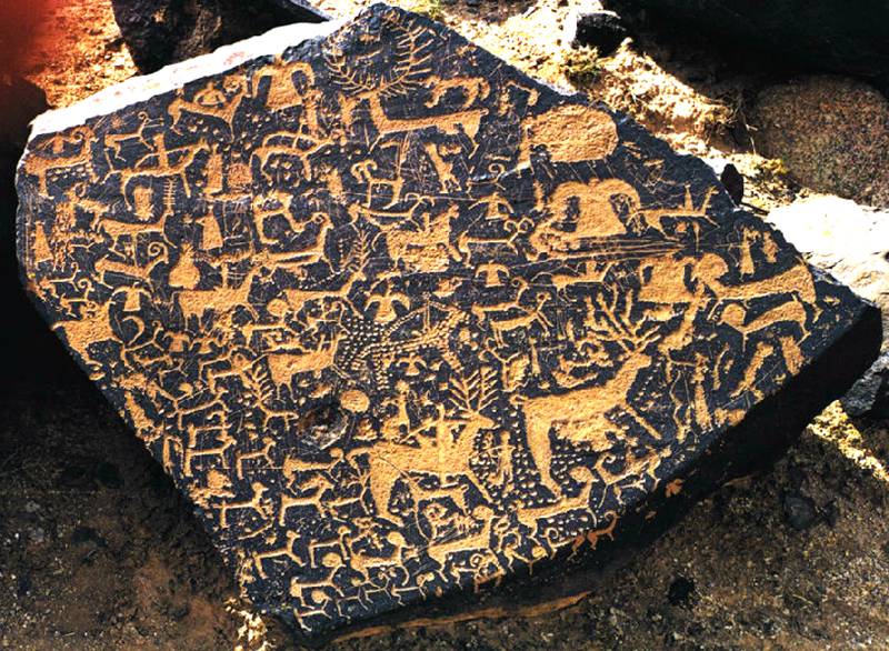 曼德拉山岩画 曼德拉山岩画