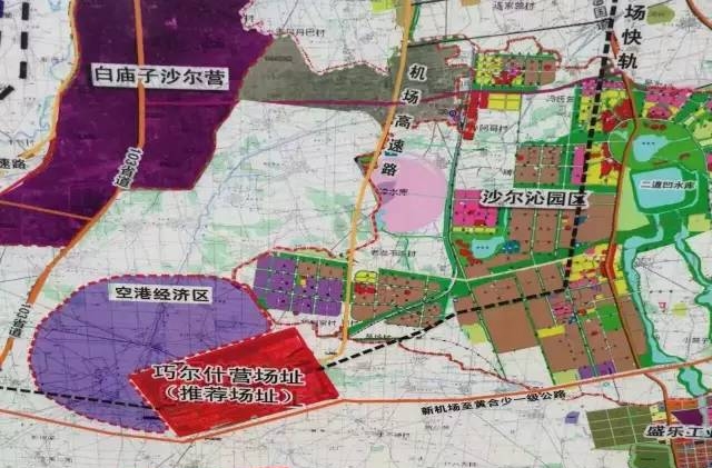 巧什营镇规划图