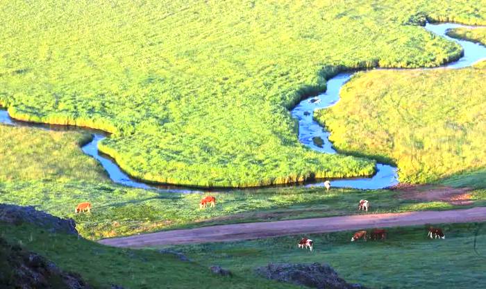 美丽的扎木钦河