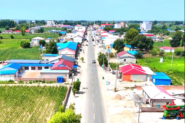 巴彦茫哈苏木全景