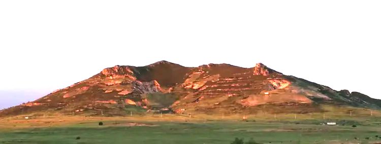 巴林石产地特尼格尔图山