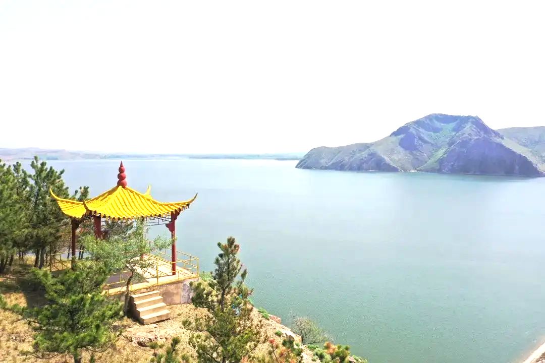 沙那水库风景区观景台