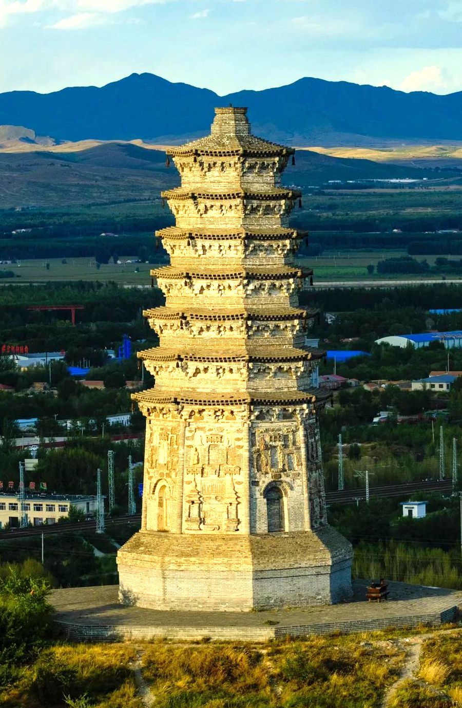 辽上京遗址-南塔