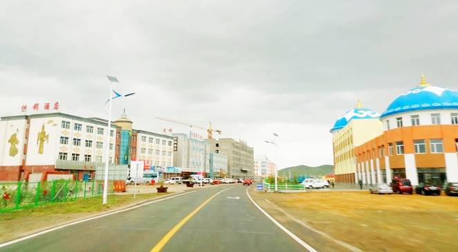 巴彦查干苏木街景 巴彦查干苏木街景