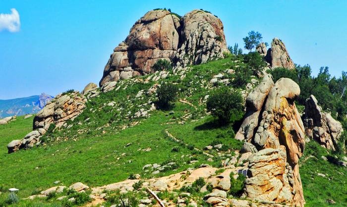 大青山岩臼景区 大青山岩臼景区