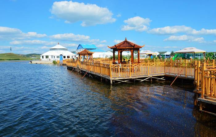 红松湖景区 红松湖景区