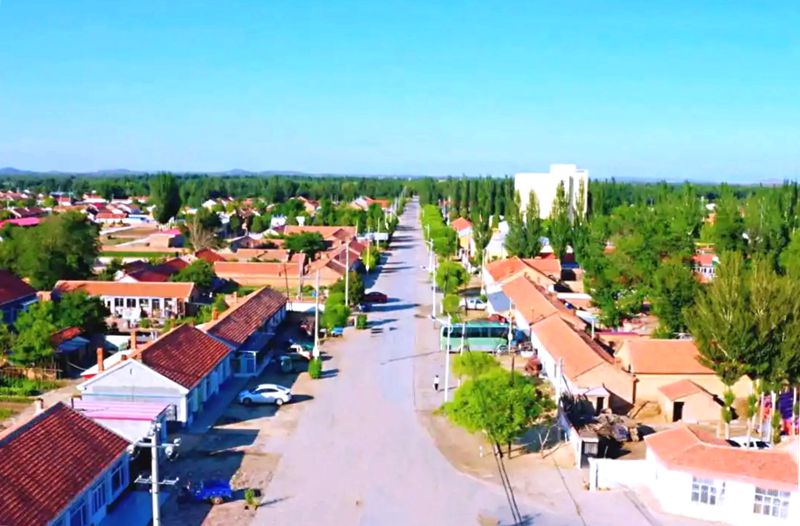古鲁板蒿镇街景 古鲁板蒿镇街景