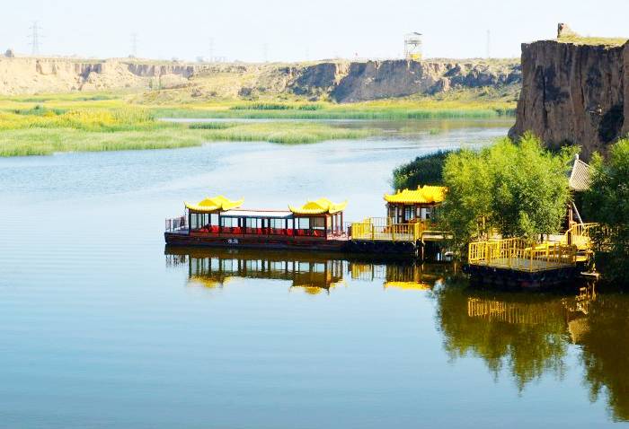 水洞沟古人类活动遗址的红山湖与沙枣湾 水洞沟古人类活动遗址的红山湖与沙枣湾