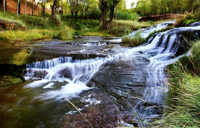 鄂尔多斯沙漠大峡谷（大沟湾库区）