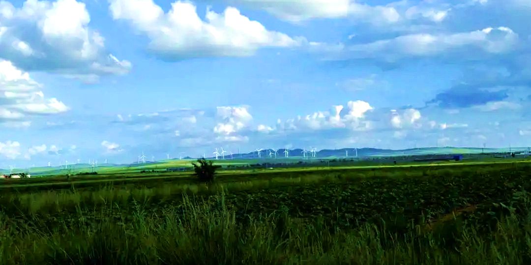 石宝镇草原美景