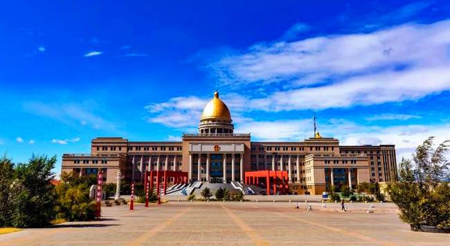 甘其毛都镇政府广场