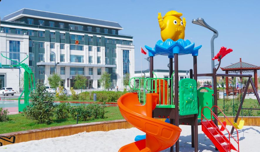 风水梁镇政府广场