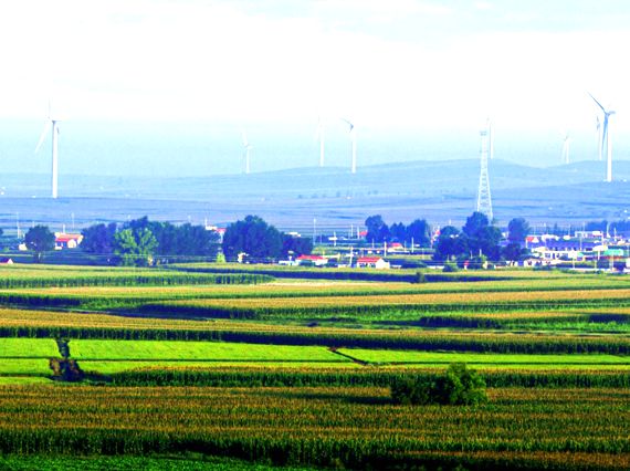 额尔格图镇全景 额尔格图镇全景