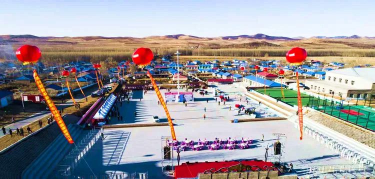 俄体镇全景 俄体镇全景