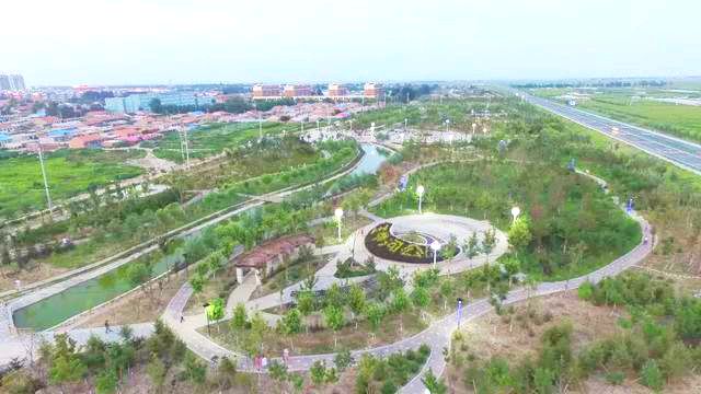 保康镇玉带河公园