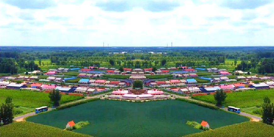 义和塔拉镇全景