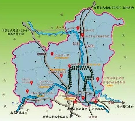 当铺地满族乡旅游图 当铺地满族乡旅游图