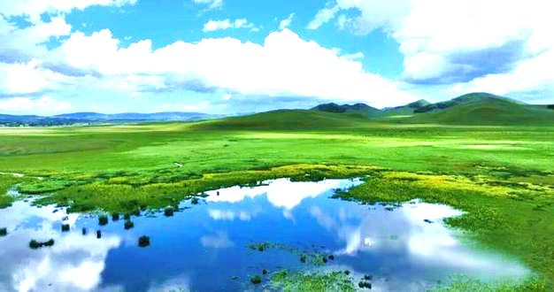 西拉沐沦翁牛特旗段湿地公园