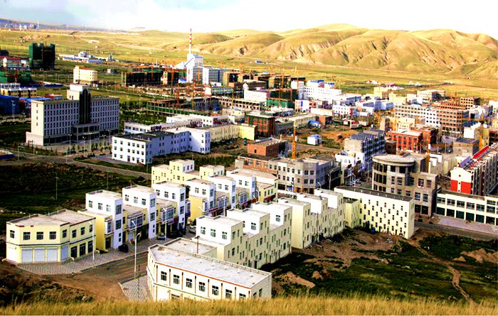 巴彦花镇全景 巴彦花镇全景