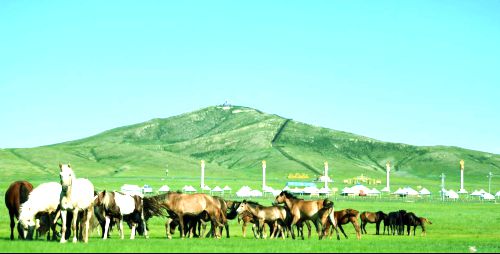 宝格德乌拉圣山景区