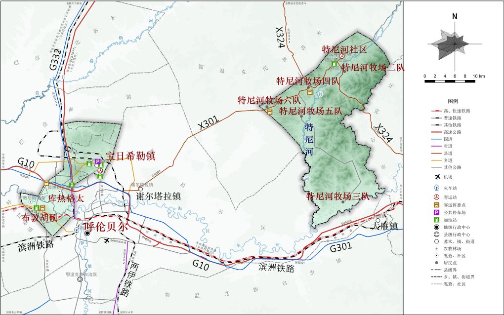 宝日希勒镇地图 宝日希勒镇地图