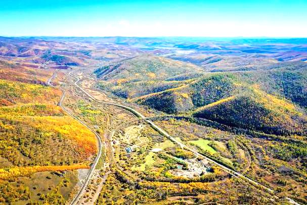 中东铁路螺旋展线