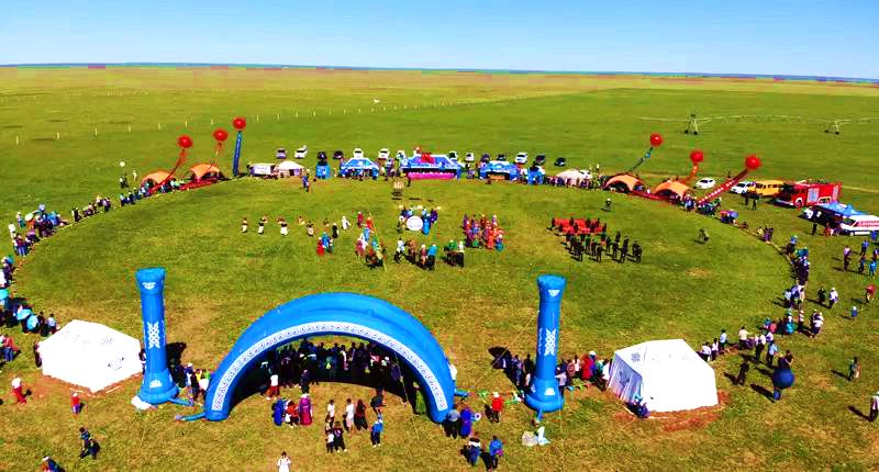 阿尔善宝拉格草原那达幕