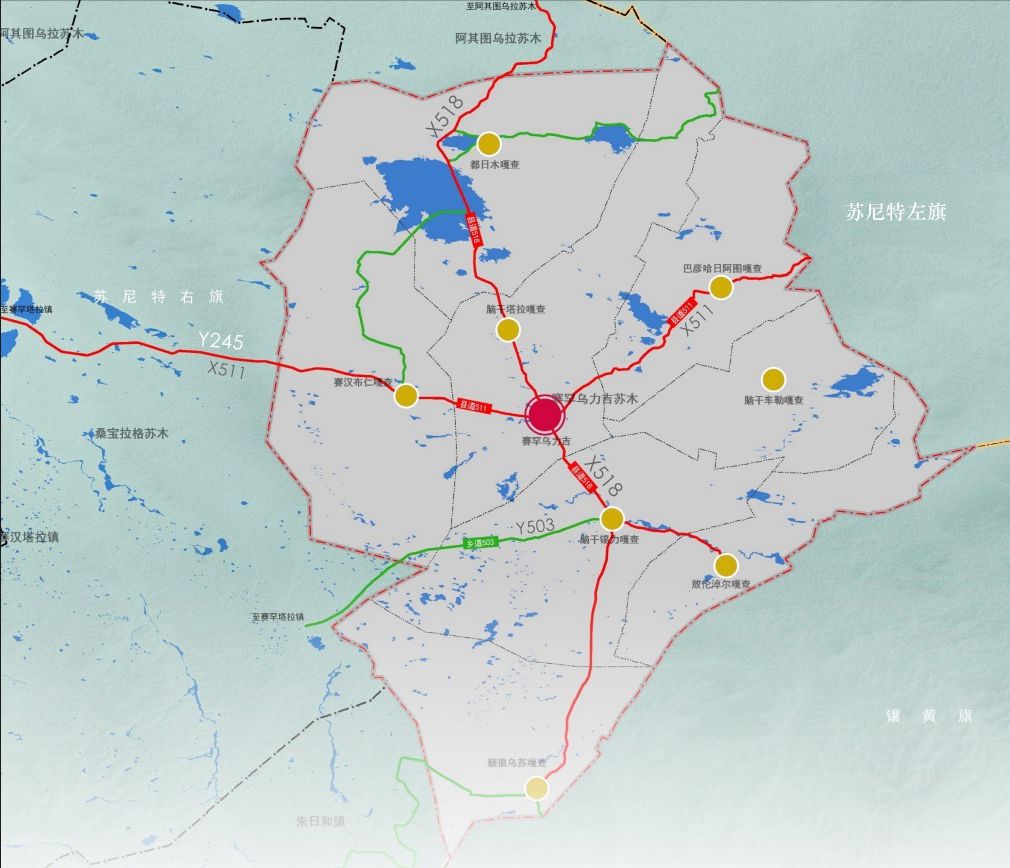 赛罕乌力吉苏木地图 赛罕乌力吉苏木地图