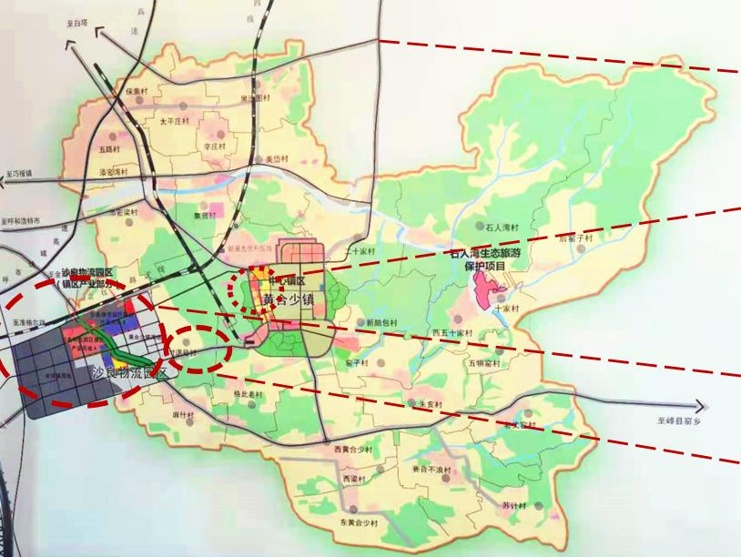黄合少镇地图
