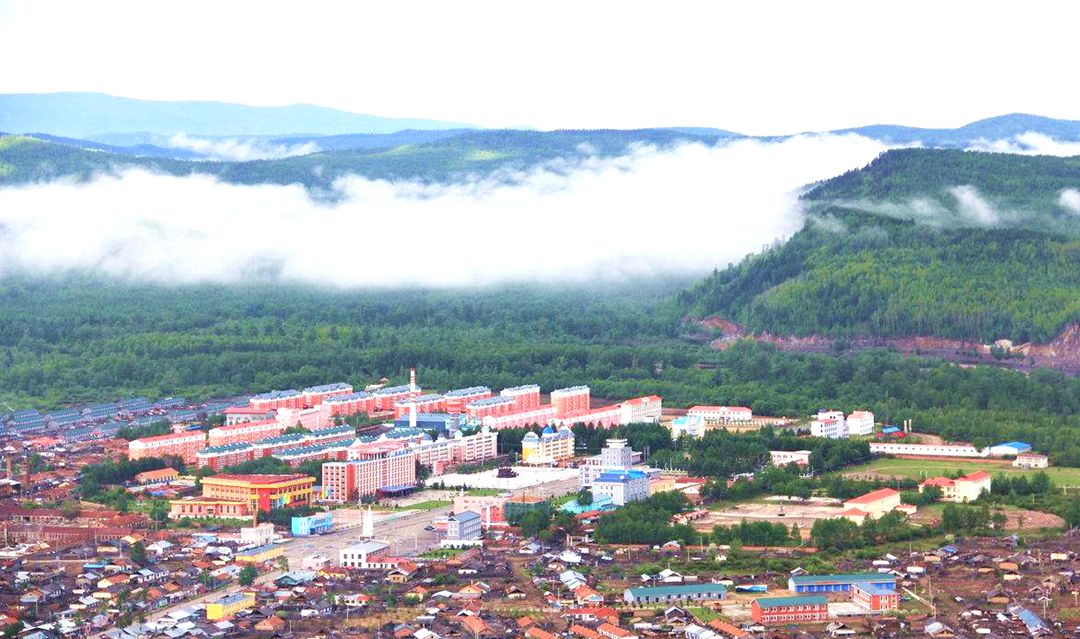 满归镇全景