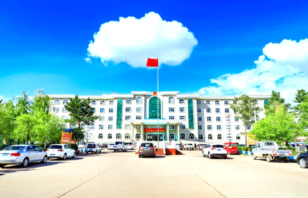 大杨树镇政府广场